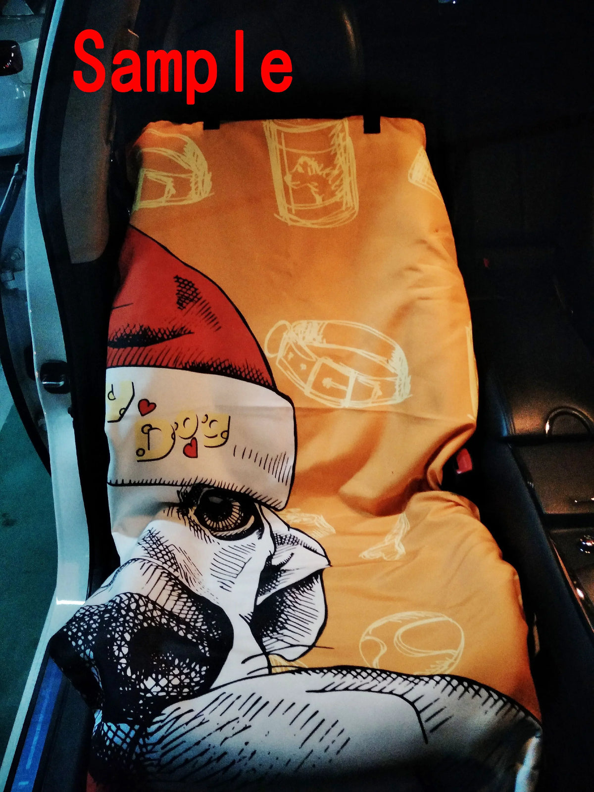 Mat For Mat and SUV Trucks Dog Seat 54x60 Cargo christmas Trunk Santa Pet Cover Claus Mat GCKG the Seat Car inches Hammock Merry Cars Dreamlike Car