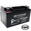 UpStart Battery Motorcycle 2011 Free, Battery Yamaha UB-YTZ10S-BS Factory 1000CC - 12V, 4-Pack 8.6Ah, Maintenance Activated, YZF-R1 for Replacement