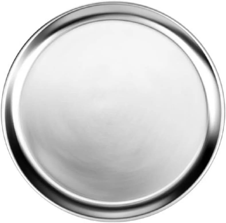 Tray Tray Baking Tray TrueCraftware- Round & Pan 9” Home Bakeware Wide Aluminum Pizza Rim- Restaurants Baking Set Kitchen Round Pizza of for Pizzeria Pizza 3 Tray Pan