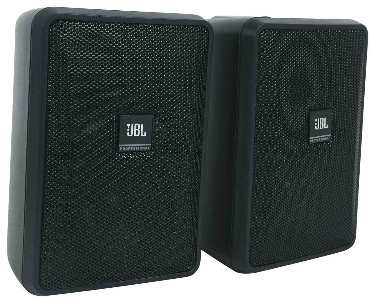 Indoor/exterior JBL Control Amp Black Speakers 3" Commercial (4) 70v Wall + 23-1