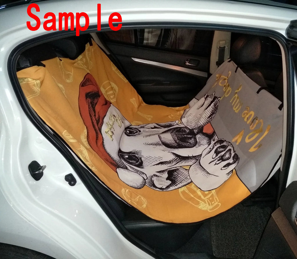 Mat For Mat and SUV Trucks Dog Seat 54x60 Cargo christmas Trunk Santa Pet Cover Claus Mat GCKG the Seat Car inches Hammock Merry Cars Dreamlike Car