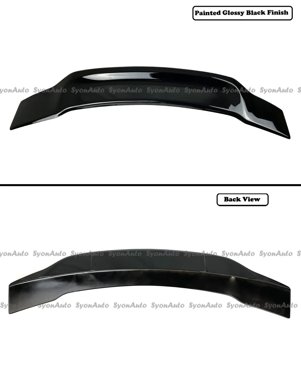 2006-2011 RS design WING GLOSSY TRUNK HIGHKICK FITS SPOILER HONDA SEDAN CIVIC BLACK