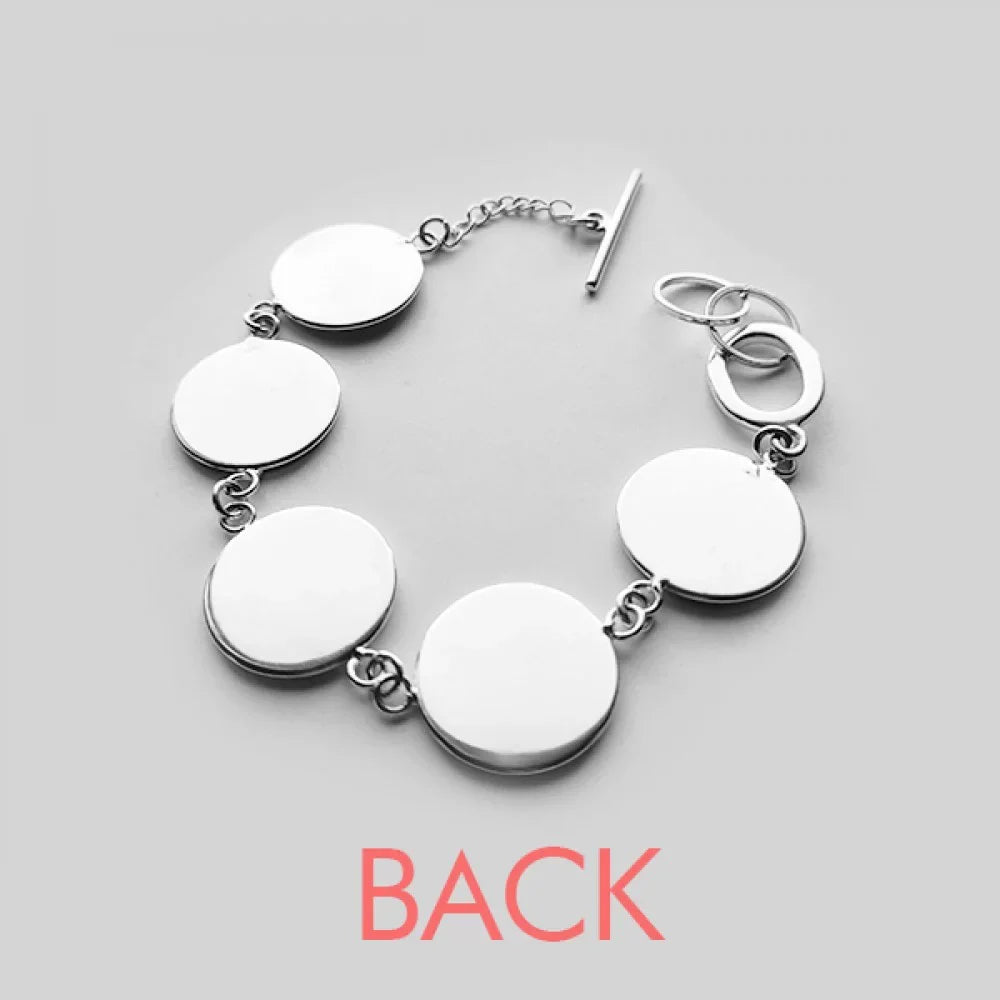 Charm Bracelet Electrocardiogram Bangle Jewelry Chain Design Heart