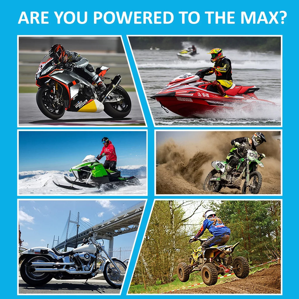 All RXP GTX Battery YTX20L-BS SeaDoo Lithium Replacement compatible with Models 94-07 4-TEZ,