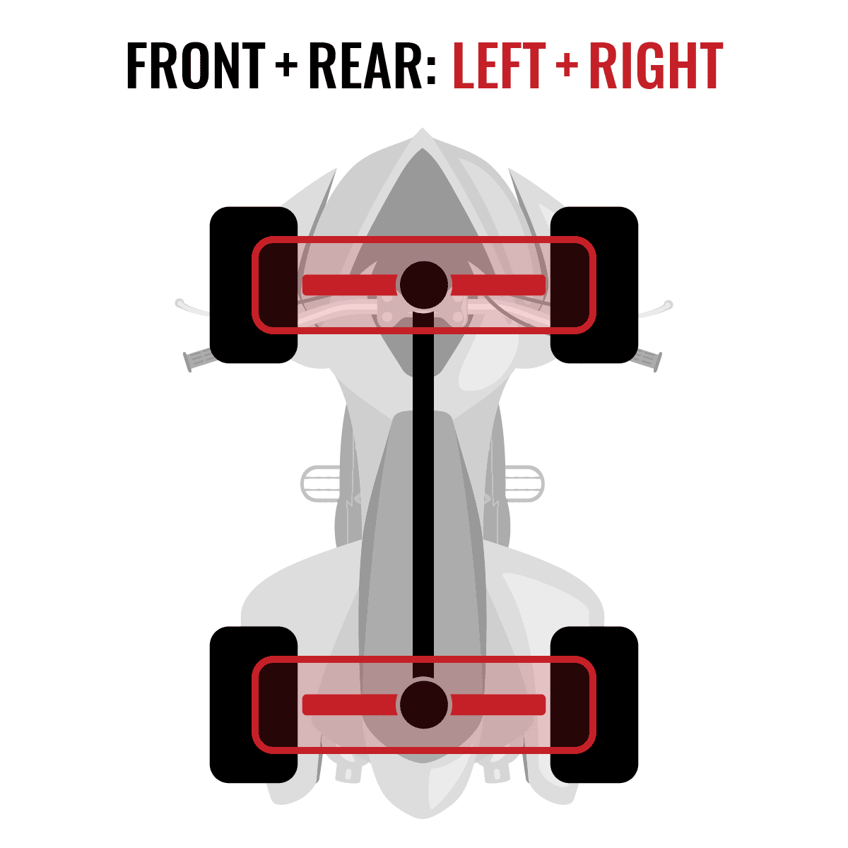 1000 Left Rear Four Axles CV compatible 800R Max 650 Outlander Renegade 2015 Front 2014 2013 Right / Sixity All XTA Can-Am 500 & & with