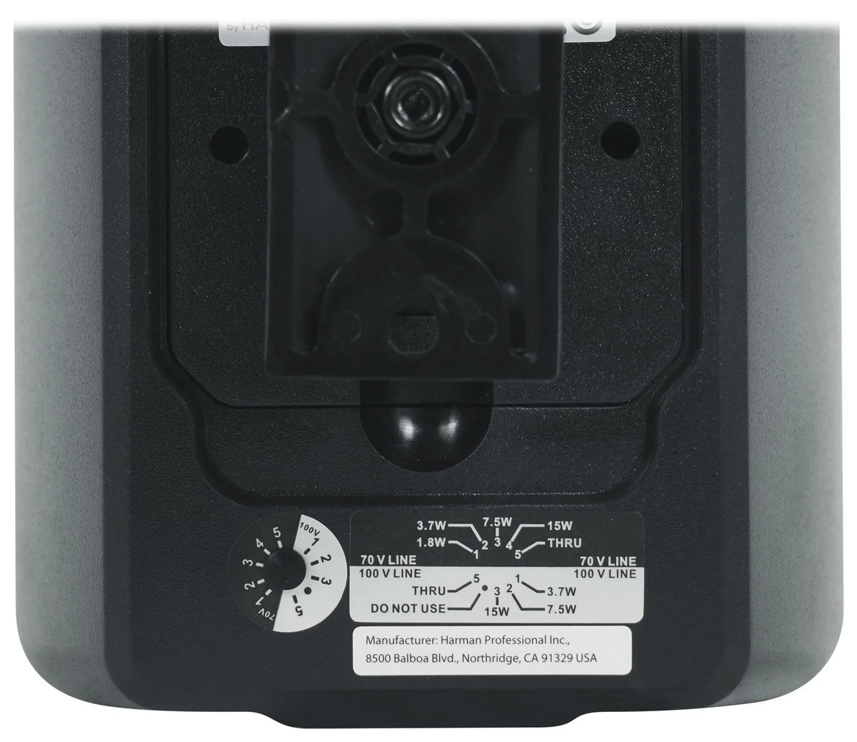 Indoor/exterior JBL Control Amp Black Speakers 3" Commercial (4) 70v Wall + 23-1