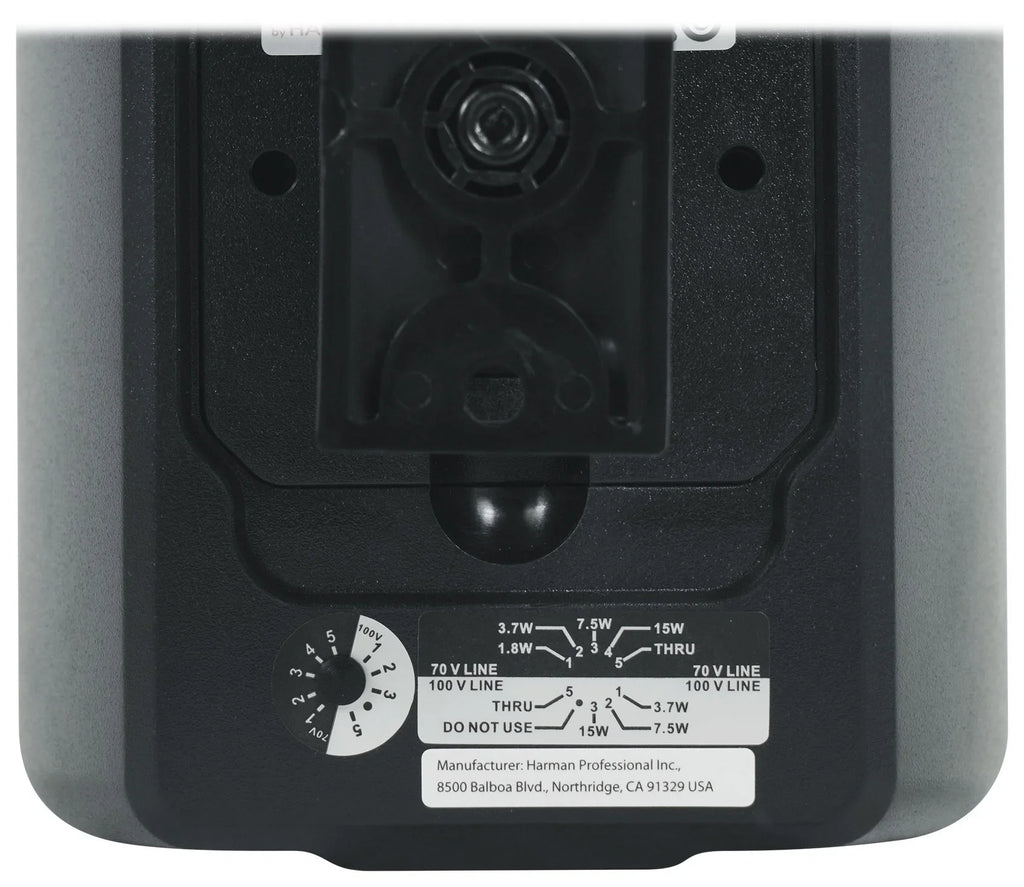 Speakers + JBL Control Wall Indoor/exterior 3" Amp 23-1 70v (6) Commercial Black