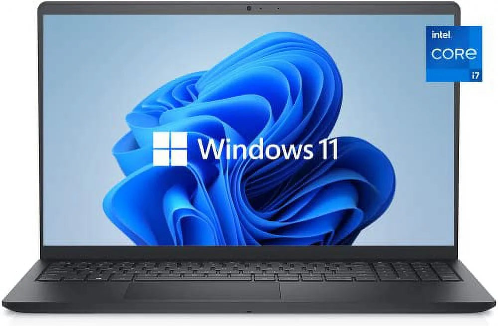 Carbon Webcam, Xe HDMI, FHD 16GB Laptop, RAM, i7-1165G7 Newest 2021 Display, Black Iris Home, Windows 11 3511 SSD, 2TB 15.6" Core Inspiron Graphics, Processor,