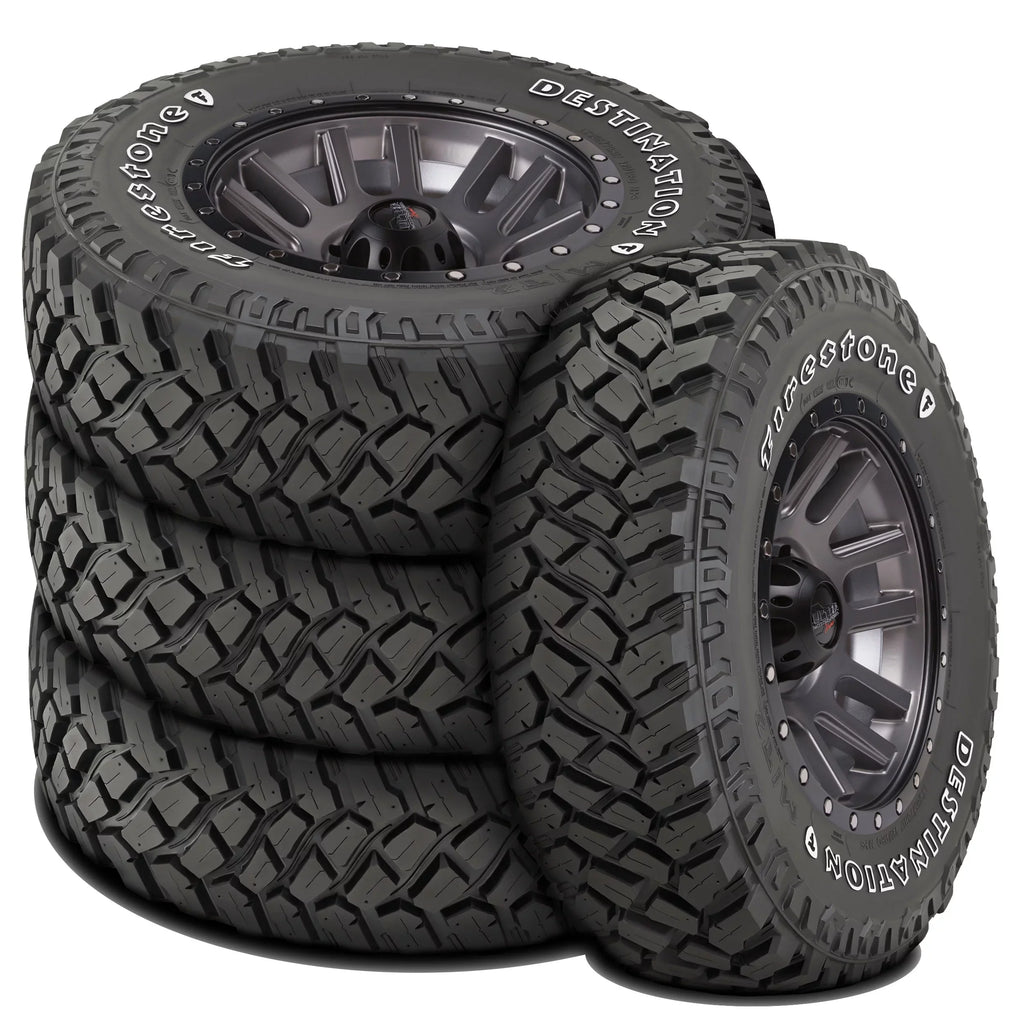 Load 255/75R17 Jeep 6 Ply Destination Sport, (FOUR) Set C Rubicon LT 2013 Wrangler 4 Willys Unlimited Wrangler Tires of Jeep Mud M/T2 Fits: Firestone MT 2021-22