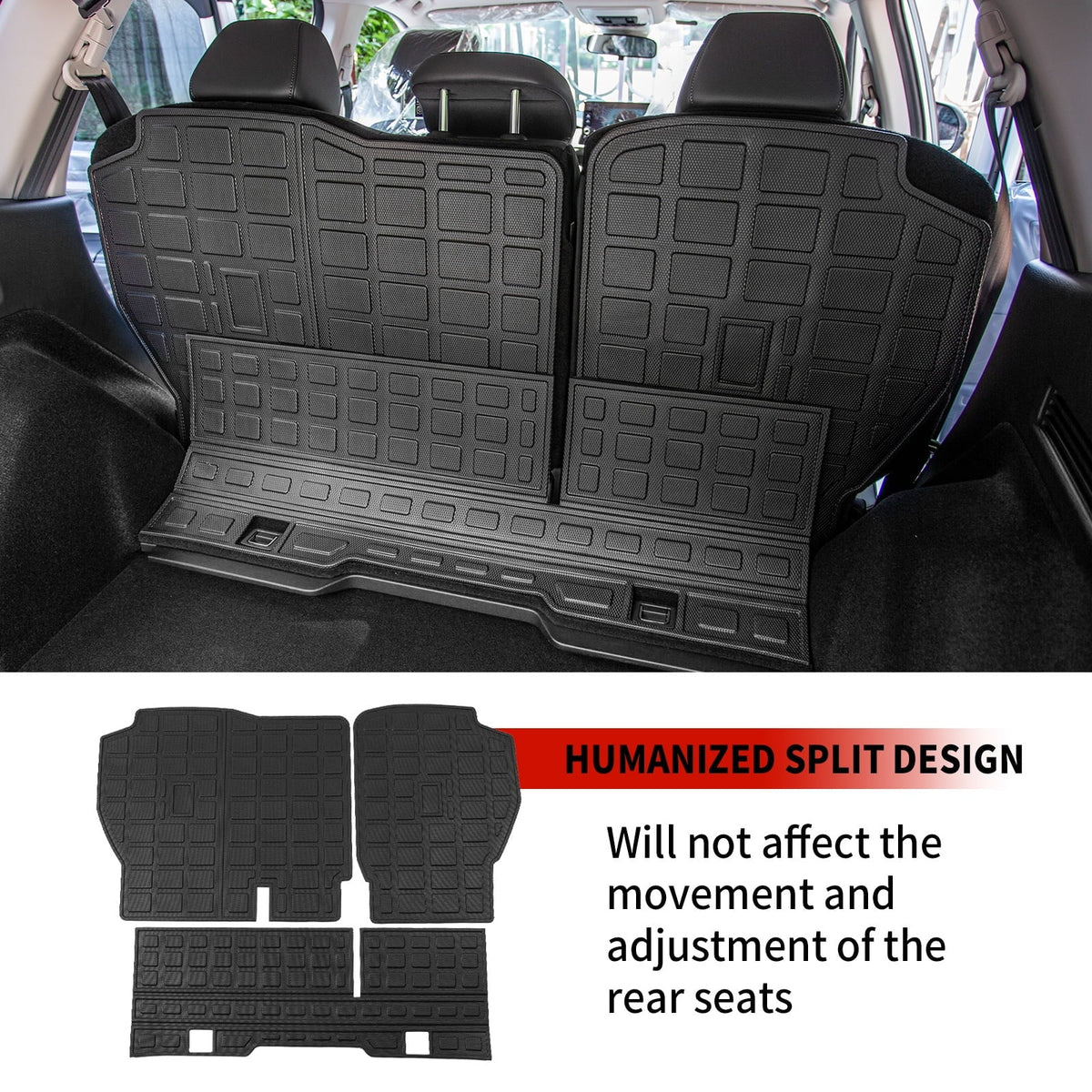 Honda Seat Cover 2024 2023 mats Fuel Cargo 2024 Mat Cr-v Car Trunk 2024 Accessories CRV Liner Honda Protector Back Fit